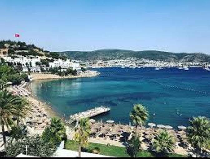 Emelce Apart Bodrum Buitenkant foto